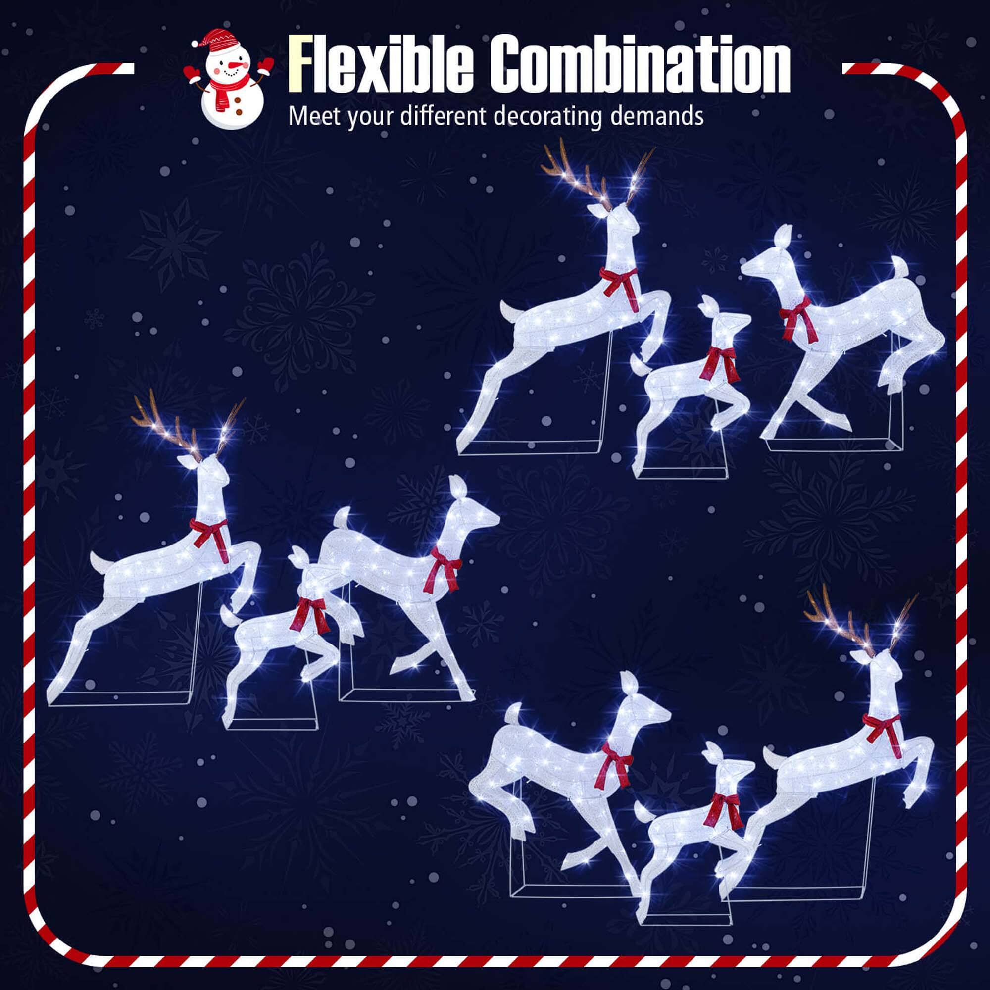 Flexible Combination  
Meet your different decorating demands