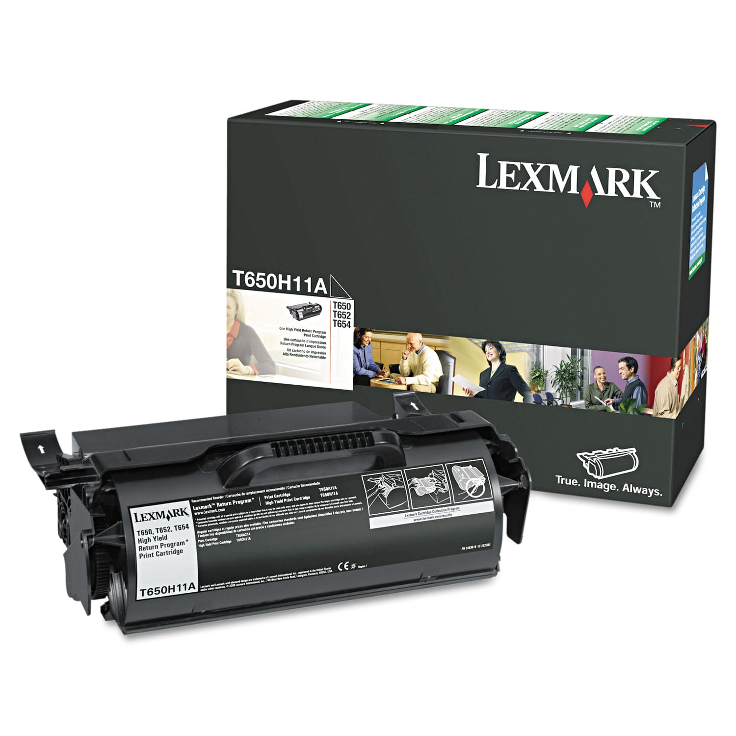 Lexmark - T650H11A Return Program 25,000 Page-Yield High-Yield Toner - Black price history on PriceWatchPro