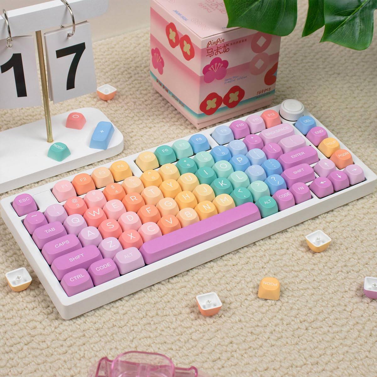 1 7 F4 P3 F2 % F1 S 1 = 4 ESC C 3 R 2 E - 1 W D Q S TAB A X CAPS Z SHIFT ALT CODE CTRL T6PPS Rle 000 PinPin D X P10 Fo F F7 F6 1 ( 0 F5 P * O & I 6 U L Y K T J < H M G N F B V C 169PCS P2 F1 DEL BACKSPACE END i PUP I 1 ENTER POON SHWFT ? 4 > 4 FN CODE ALT PGDN +