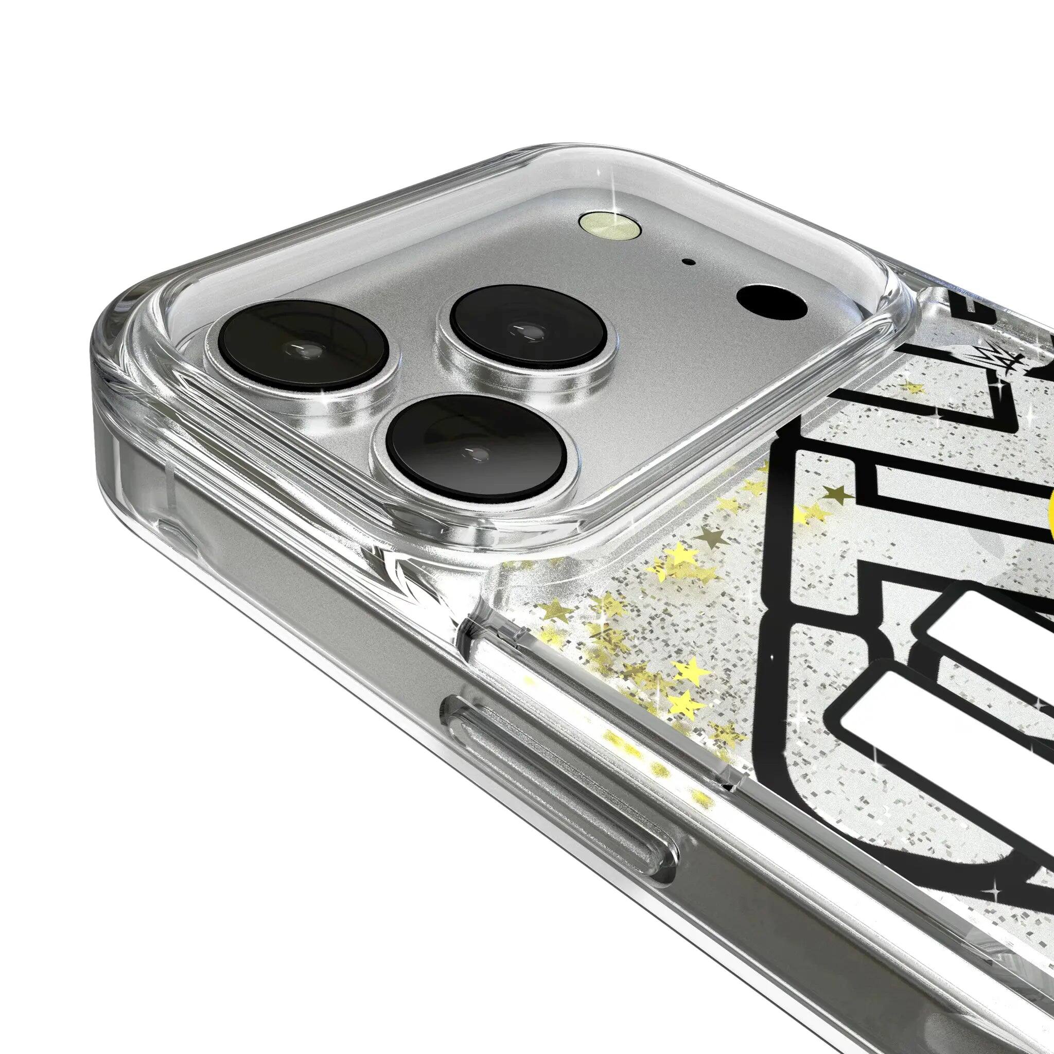 Left. Keyscaper - WWE Impact Glitter Phone Case - Apple iPhone 17 Pro Max - John Cena.