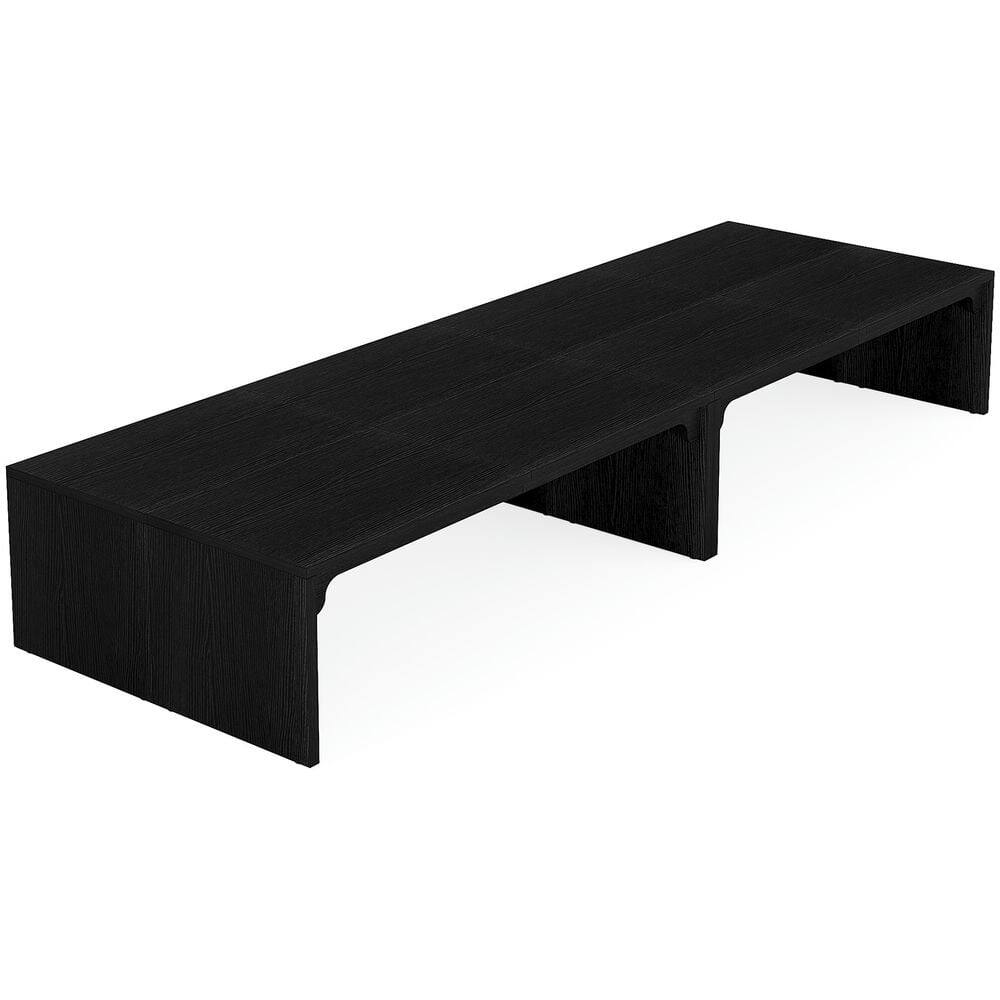 Back. Kadyn - Kadyn Study Writing Desk, Computer Desk,78.7" Two Person Desk, Wood Long Computer Desk Double Desk,Black - Black.