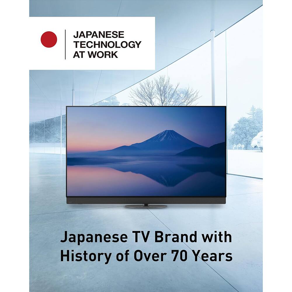 JAPANESE TECHNOLOGY AT WORK

Japanese TV Brand with History of Over 70 Years