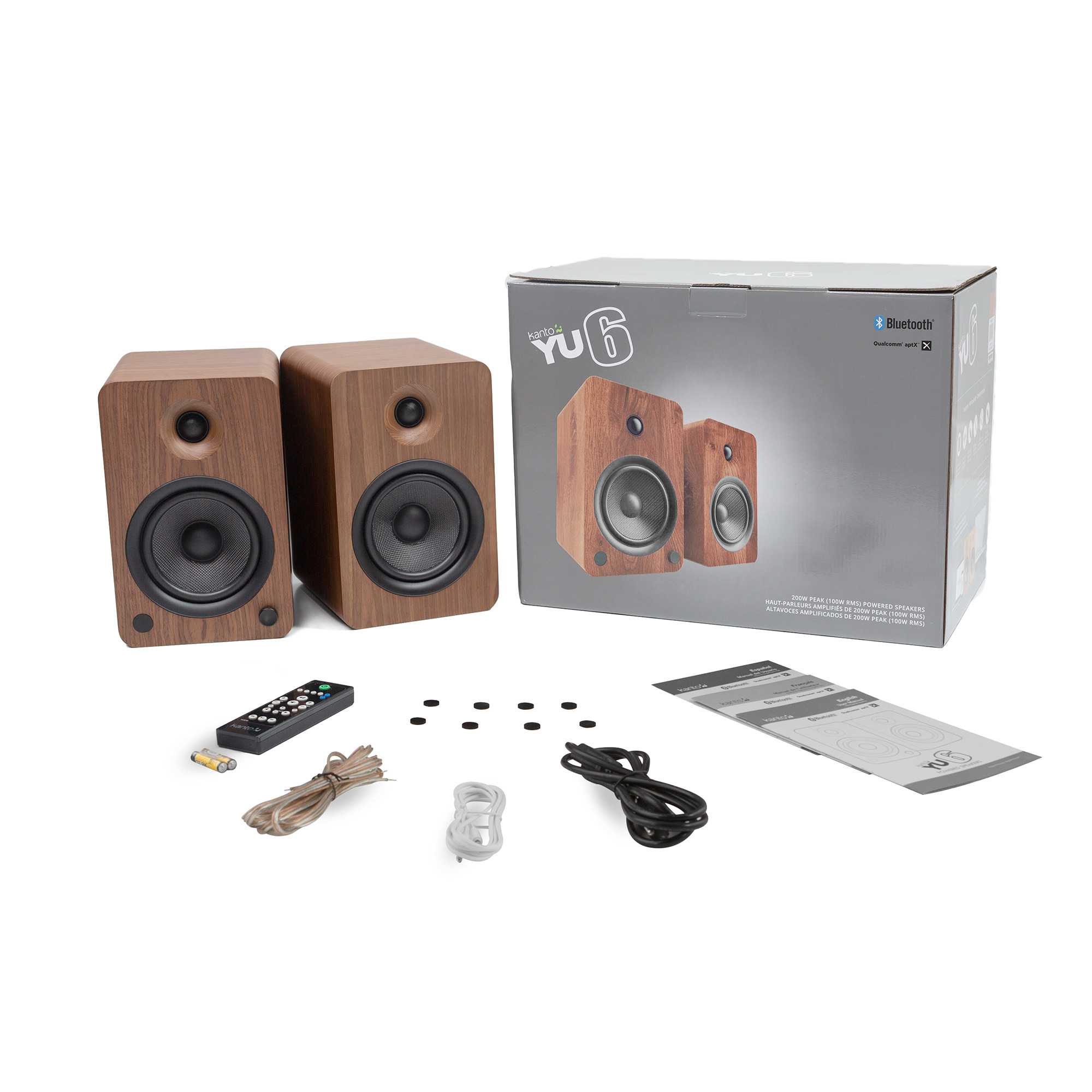Kanto YU6 Bluetooth - Wireless Powered Speakers