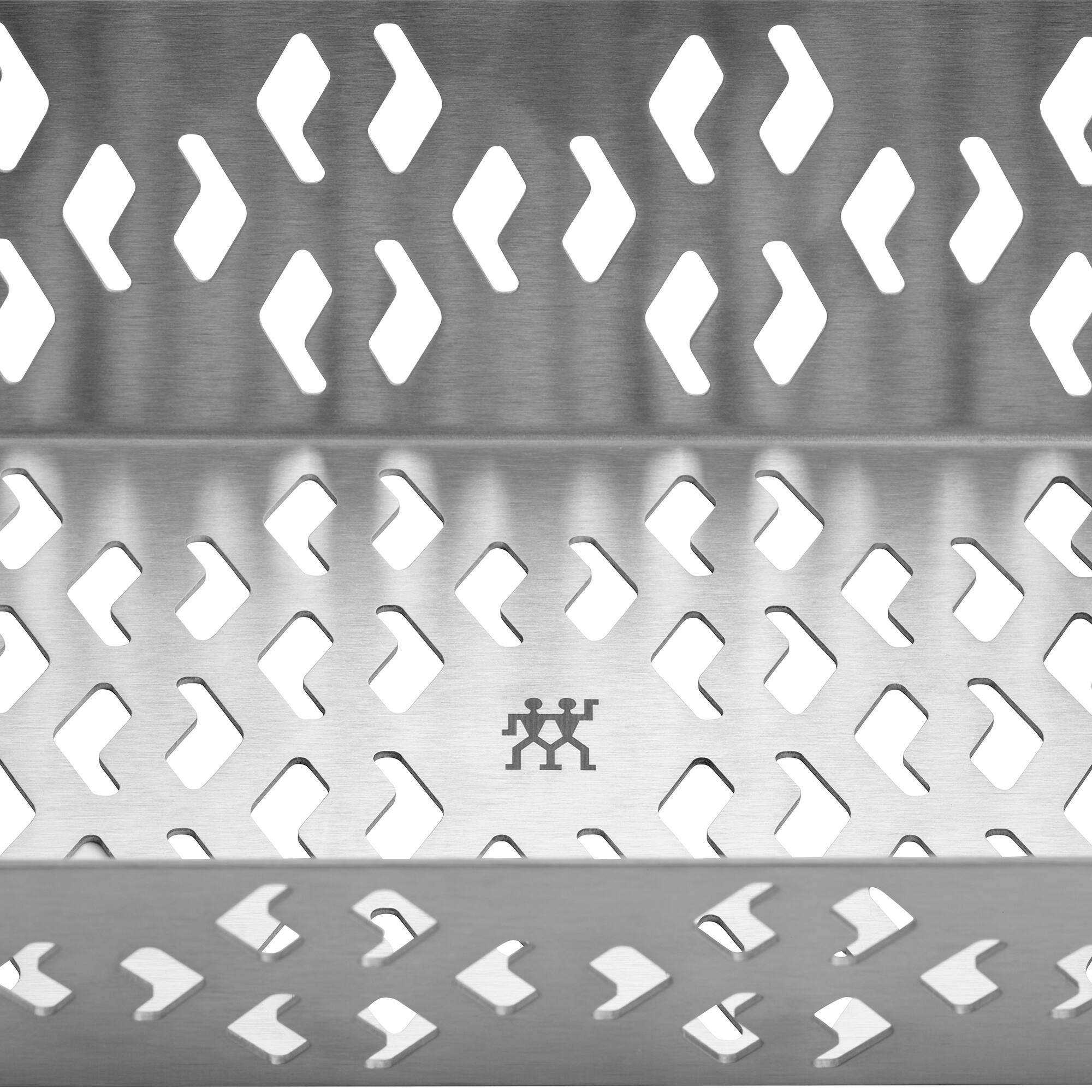 Alt View 5. ZWILLING - ZWILLING BBQ+ Stainless Steel Grill Basket - Small - Stainless Steel.