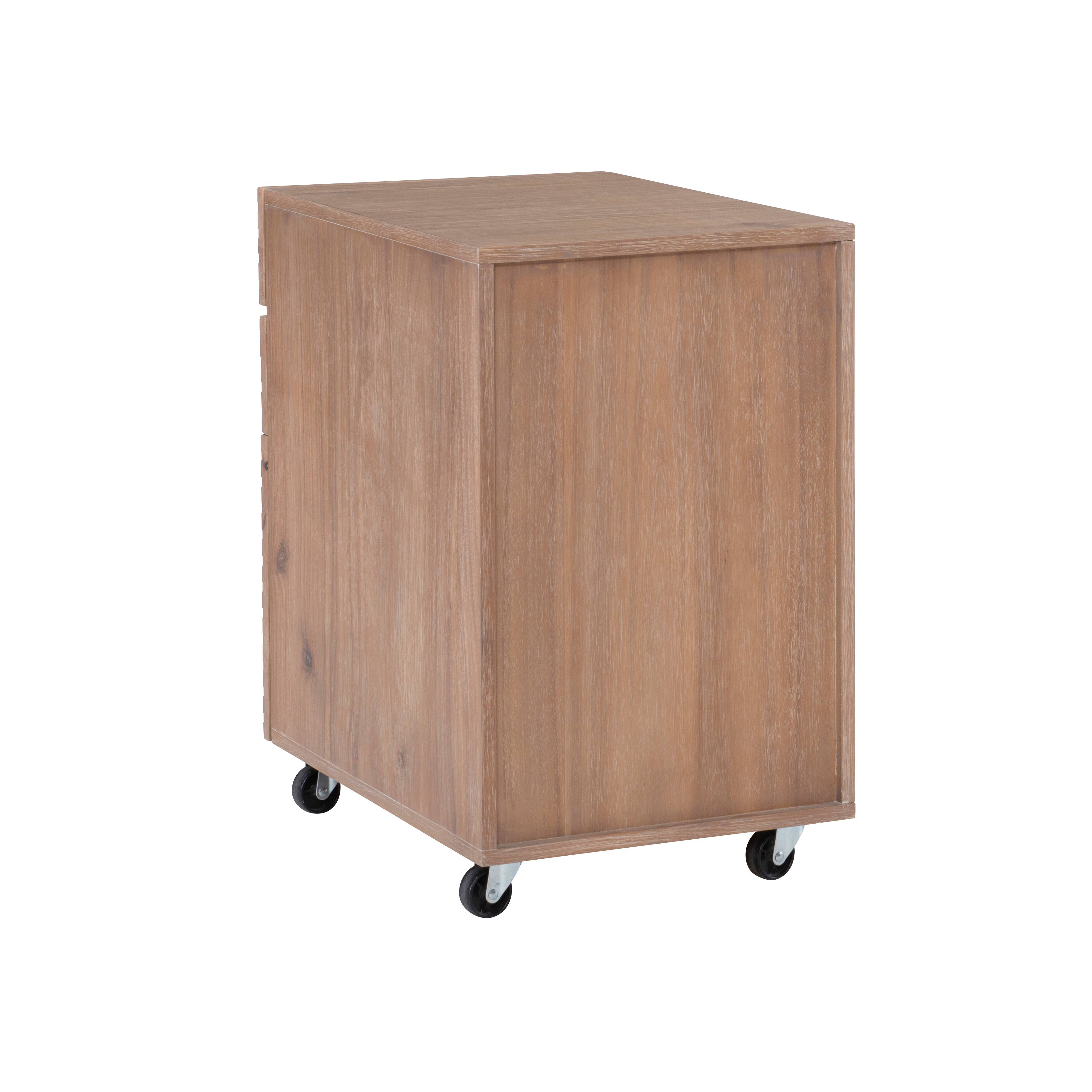 Alt View 13. Linon Home Décor - Rosita Three-Drawer File Cabinet - Natural.