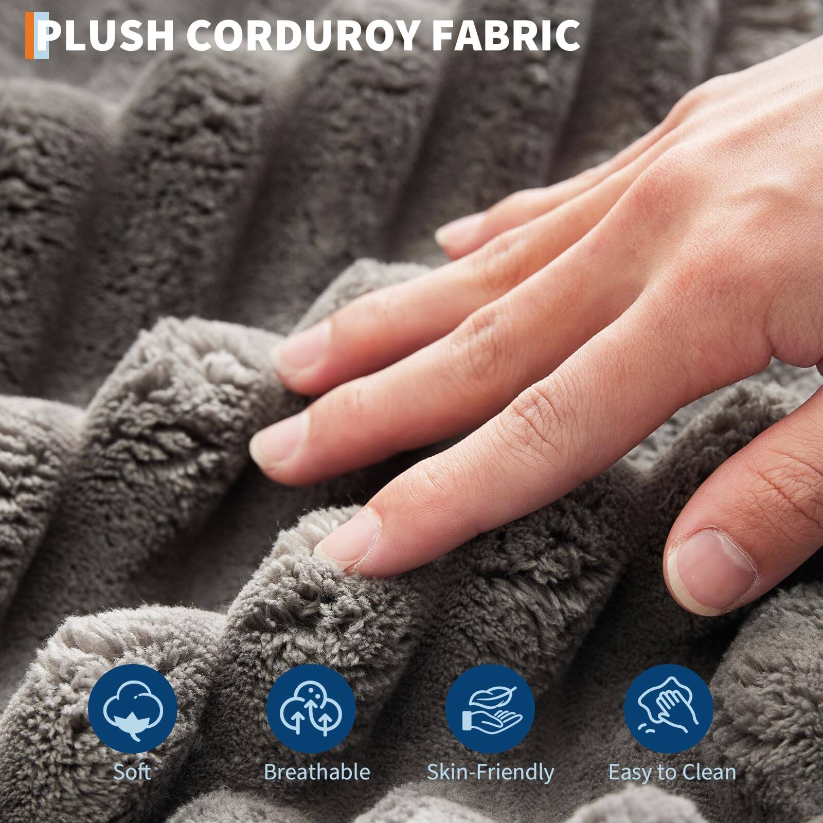 PLUSH CORDUROY FABRIC

- Soft
- Breathable
- Skin-Friendly
- Easy to Clean