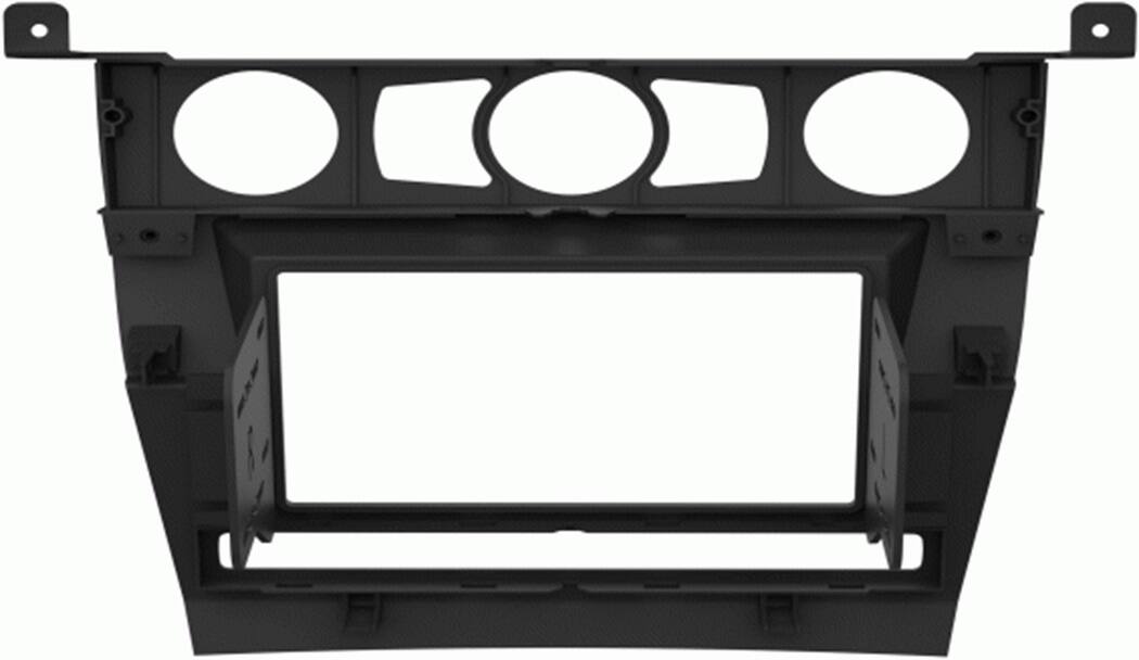Back. Metra - Dash Kit for 2004-2007 BMW 5 Series Vehicles - Matte Black.