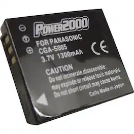 Power2000 - CGA-S005 3.7V 1300mAh Rechargeable Lithium-Ion Battery