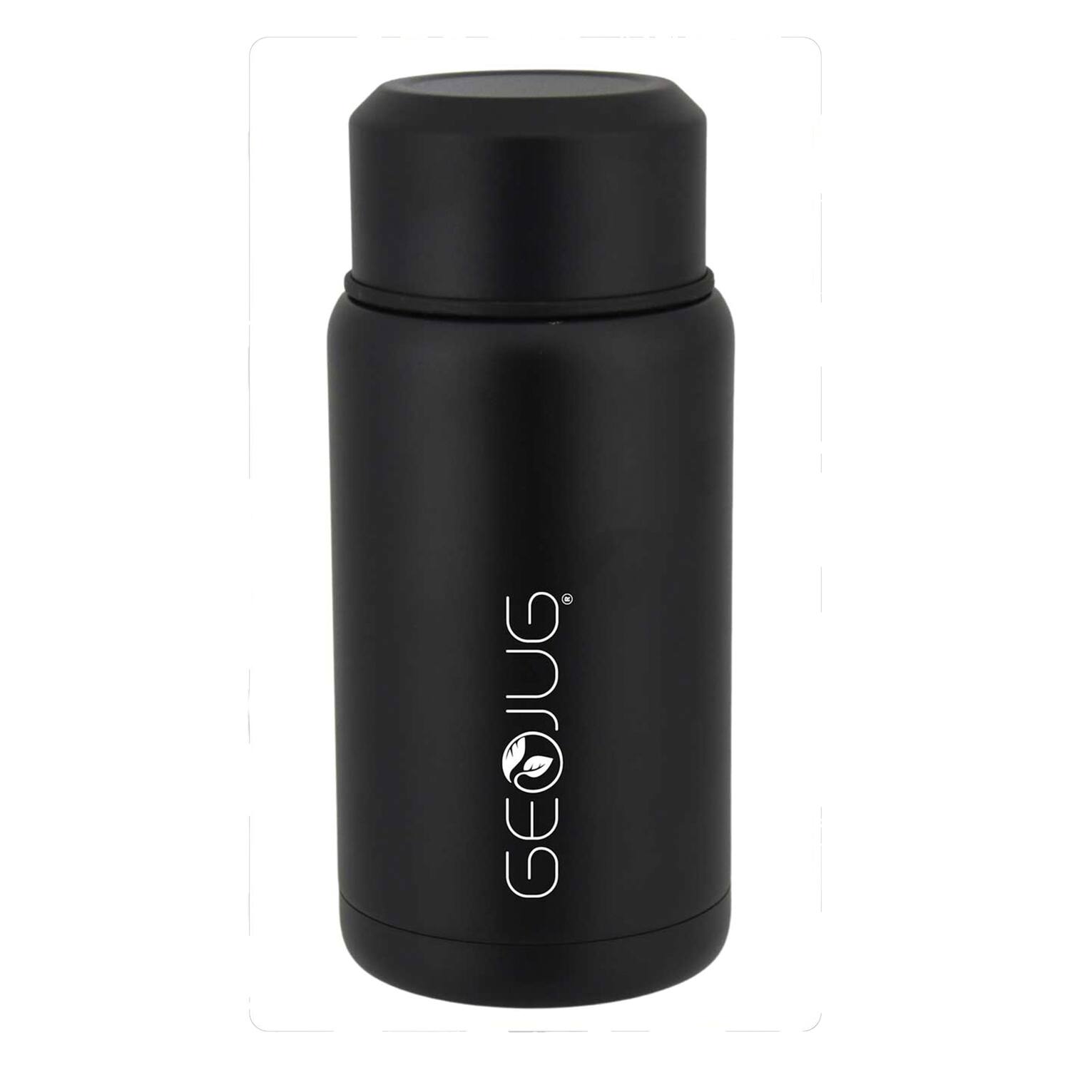 Alt View 5. Brentwood - Brentwood Geojug Fts-750bk Vacuum-insulated Stainless Steel Food Jar With Bowl And Folding Spoon, Black (25 Oz.) - black.