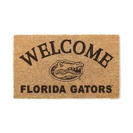 Jardine - Florida Gators 18" x 34" Welcome Coir Doomat - Brown