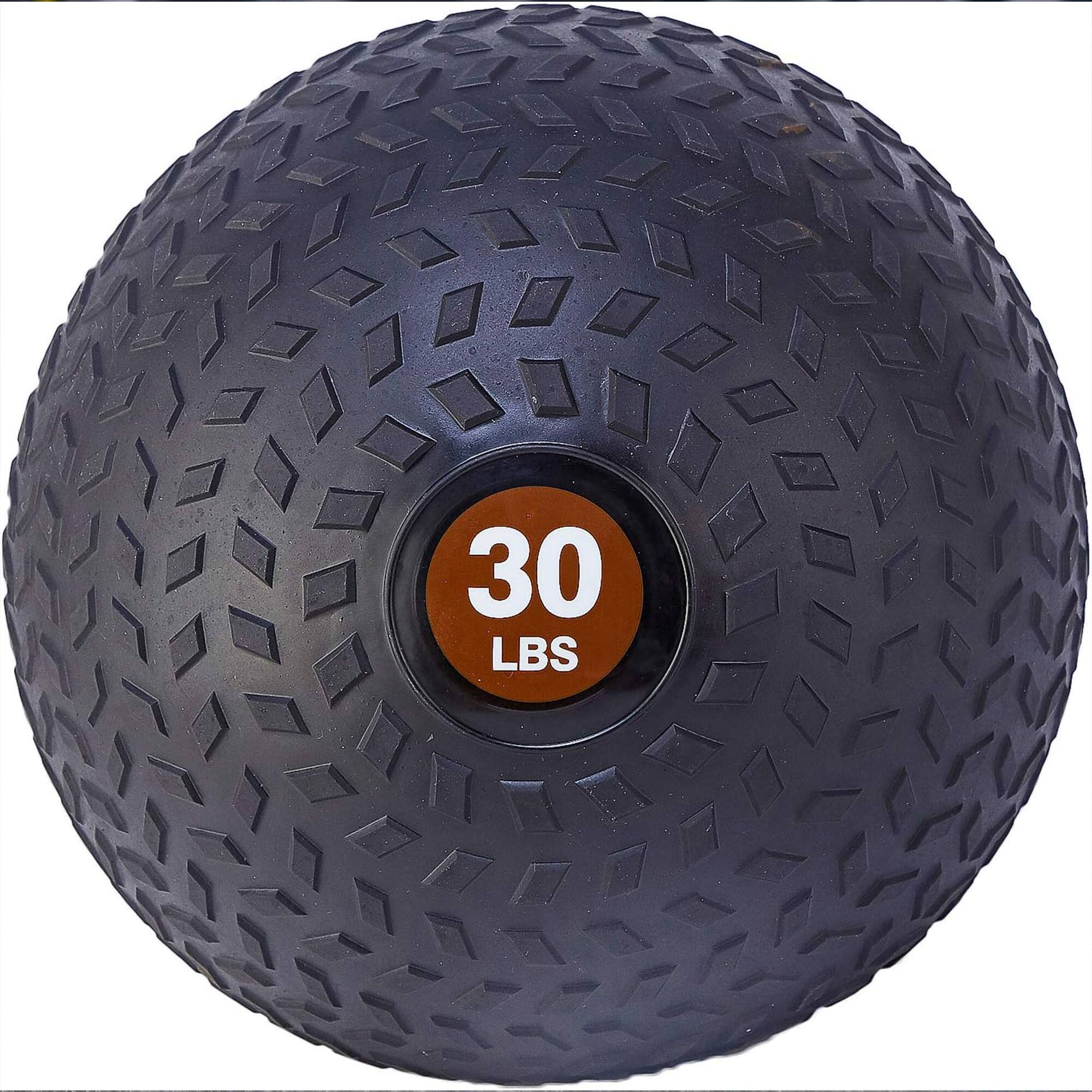 Fitvids - 30 Pound Weighted Medicine Ball for Home Gym Training and Fitness - Brown price history on PriceWatchPro