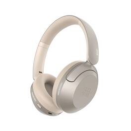 Cubitt - Power Headphones with Hybrid ANC, Bluetooth 5.4, 60H Playtime, Auto-Pause, Low Latency - Champagne