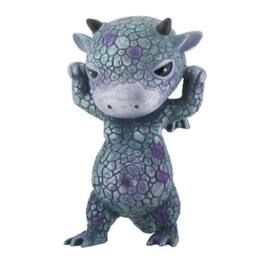 Pacific Trading - Mythical Blue and Purple Baby Ornery Dragon Fantasy Figurine 3 inch