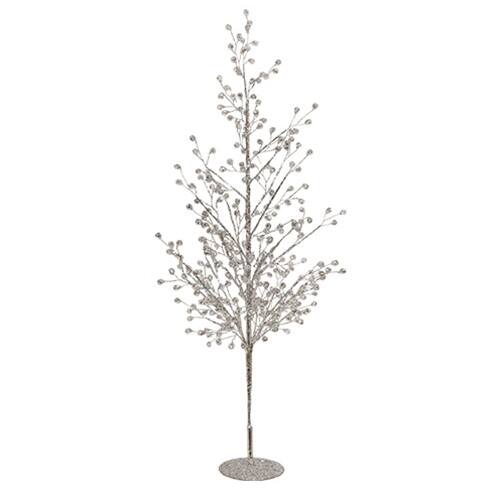 Front. BreeBe - Icy Gems Tree 24" - White.
