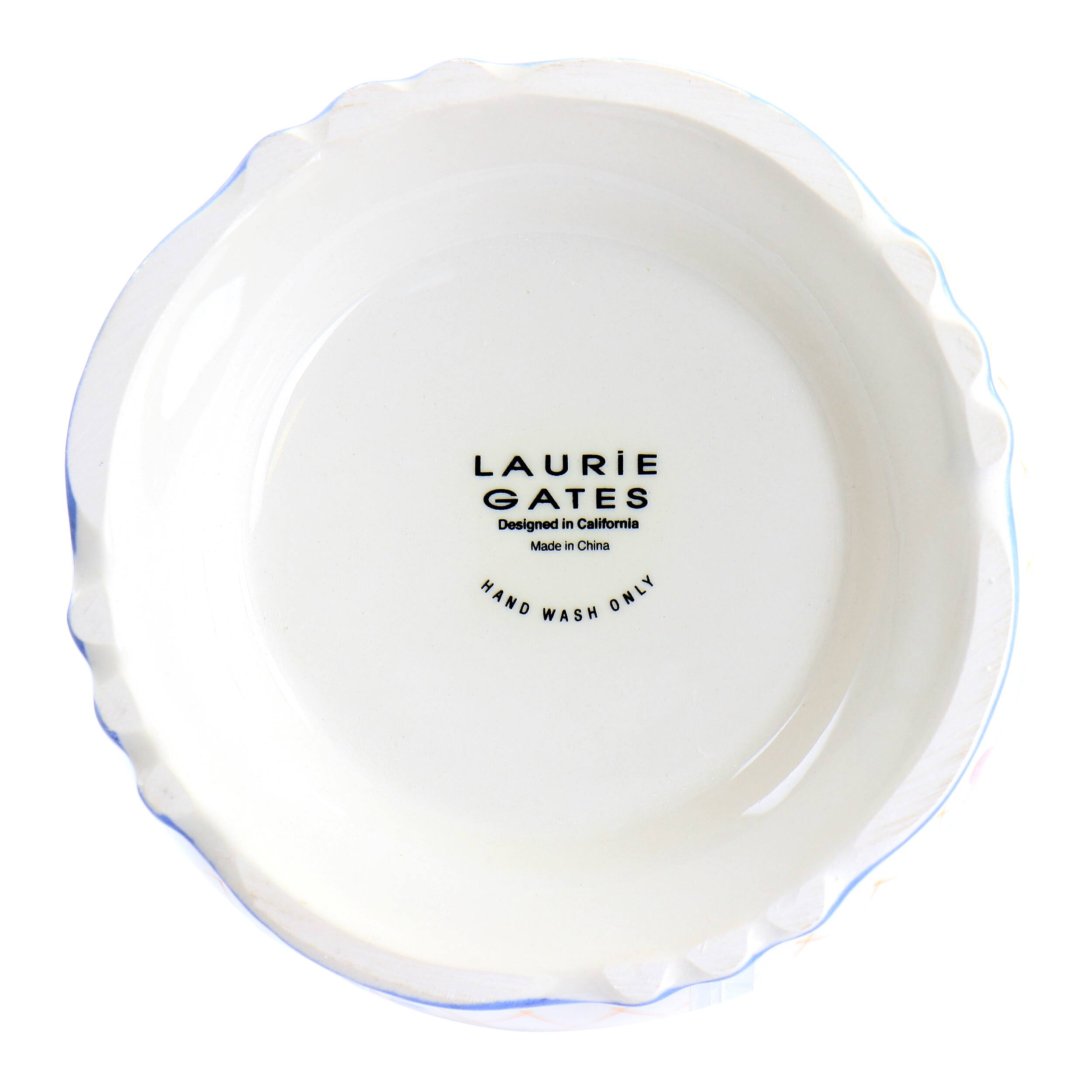 LAURIE GATES Designed in California Made in China HAND WASH ONLY