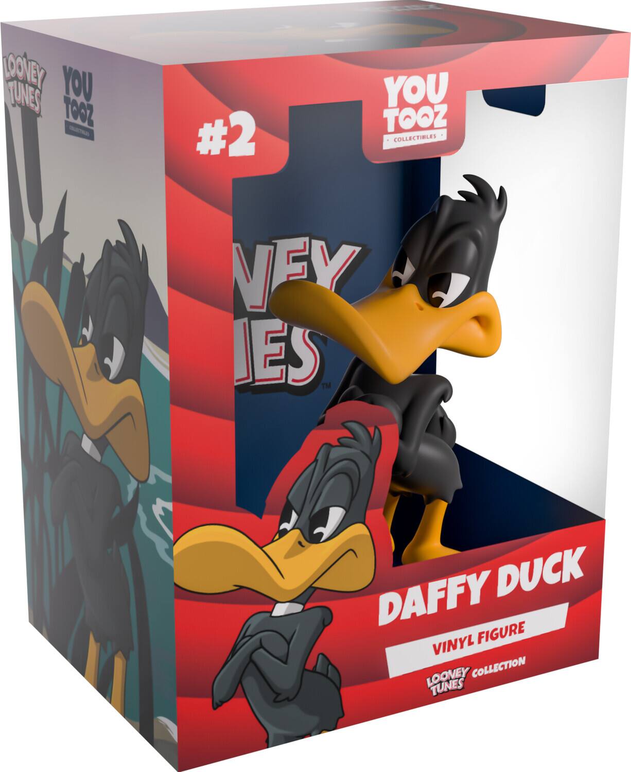 LOONEY TUNES YOU TOOZ  
#2  
YOU TOOZ COLLECTIBLES  
DAFFY DUCK VINYL FIGURE  
LOONEY TUNES COLLECTION