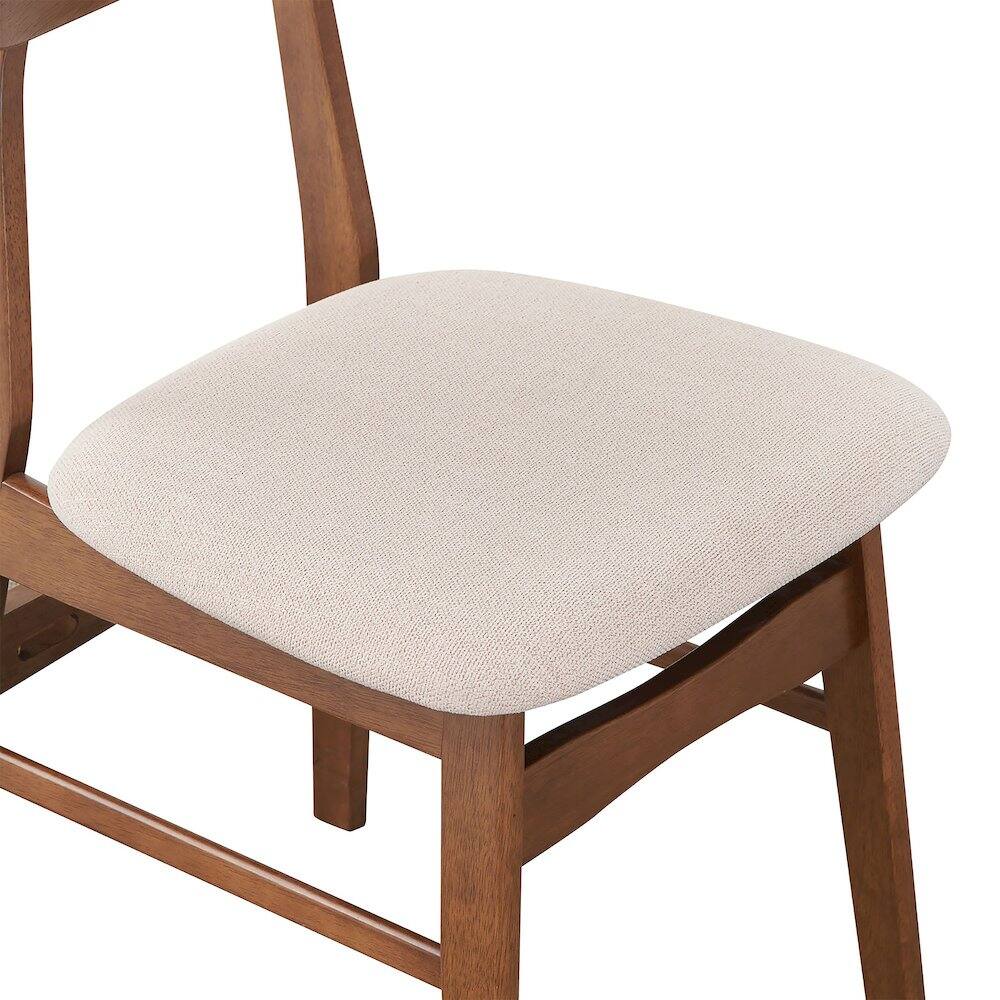 Alt View 7. New Classic Furniture - Morocco 7-Piece Wood Dining Set - Beige.