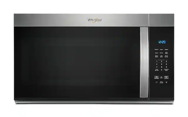 Whirlpool
12:20
Popcorn
Potato
Veggies
Bacon
Reheat
Soften
Melt
Butter
Defrost
EXPRESS START
1 2 3 4 5 6 7 8 9
Timer/Code Time Set/Off 0
Cook Time To STOP
CANCEL
Cook START
-30 s
Mute
-H
uF