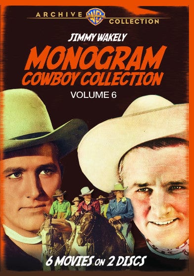 Monogram Cowboy Collection Vol 6 - Starring Jimmy Wakely-DVD