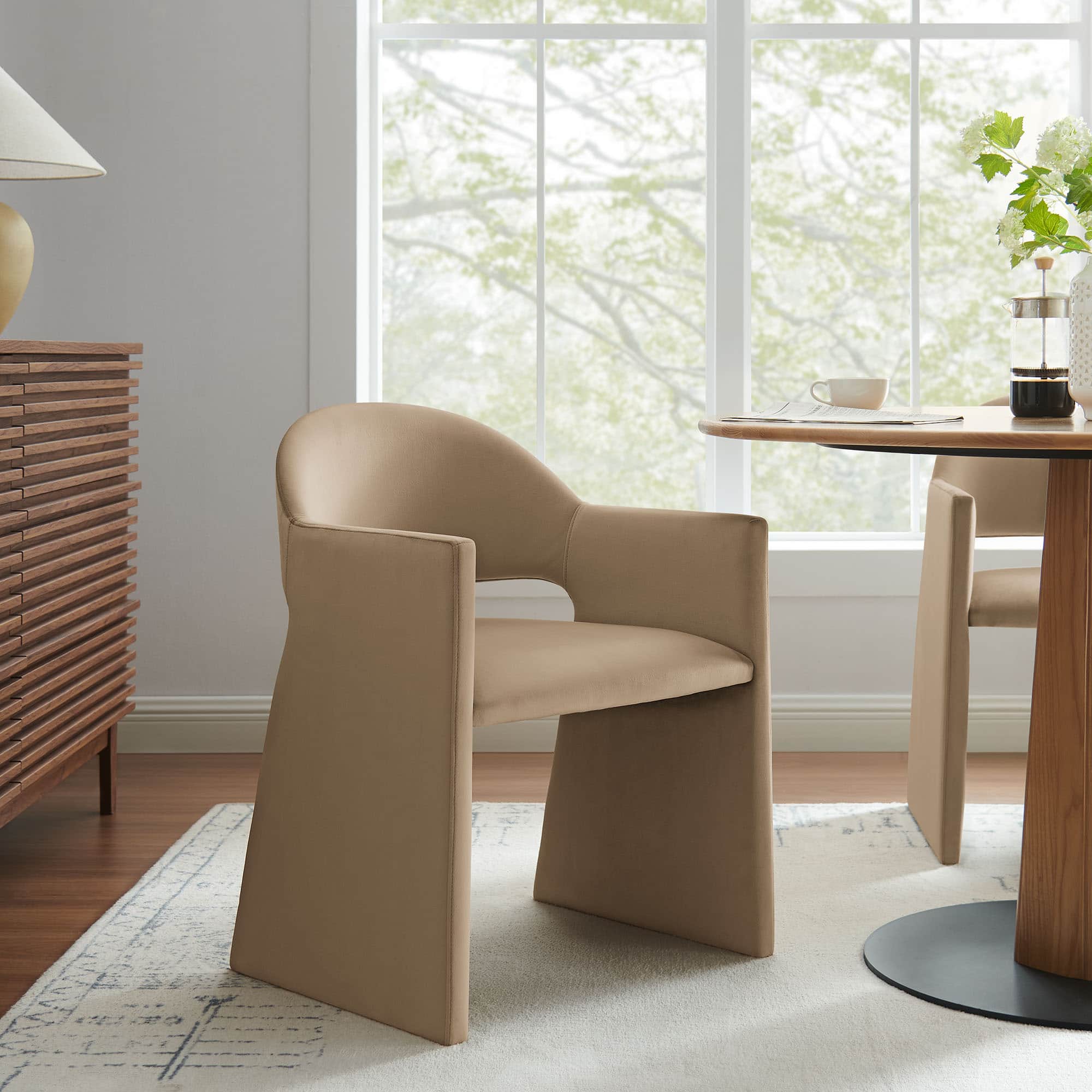 Modway - Talia Dining Armchair - Taupe