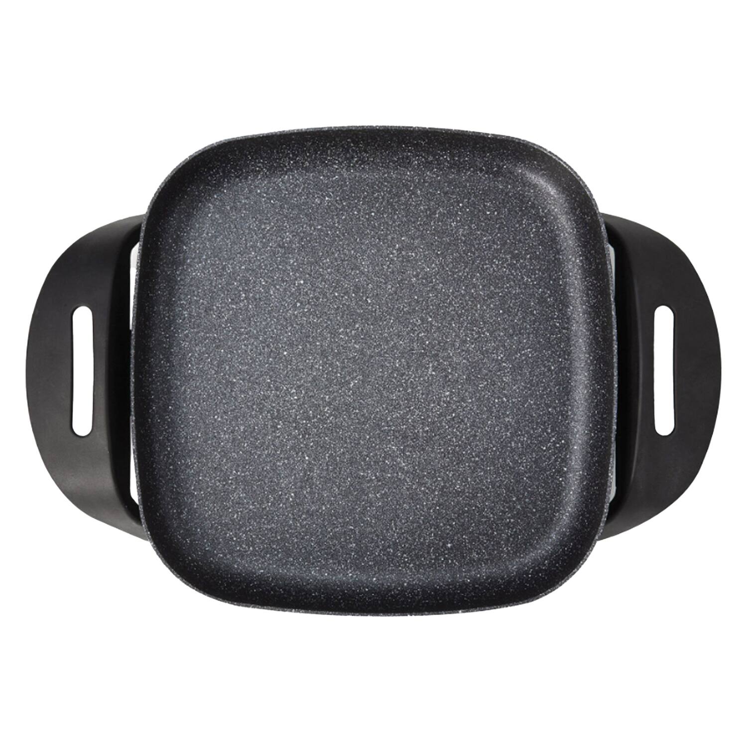 Back. THE ROCK by Starfrit - The Rock By Starfrit 024400-002-0001 12-in. Electric Skillet - black.