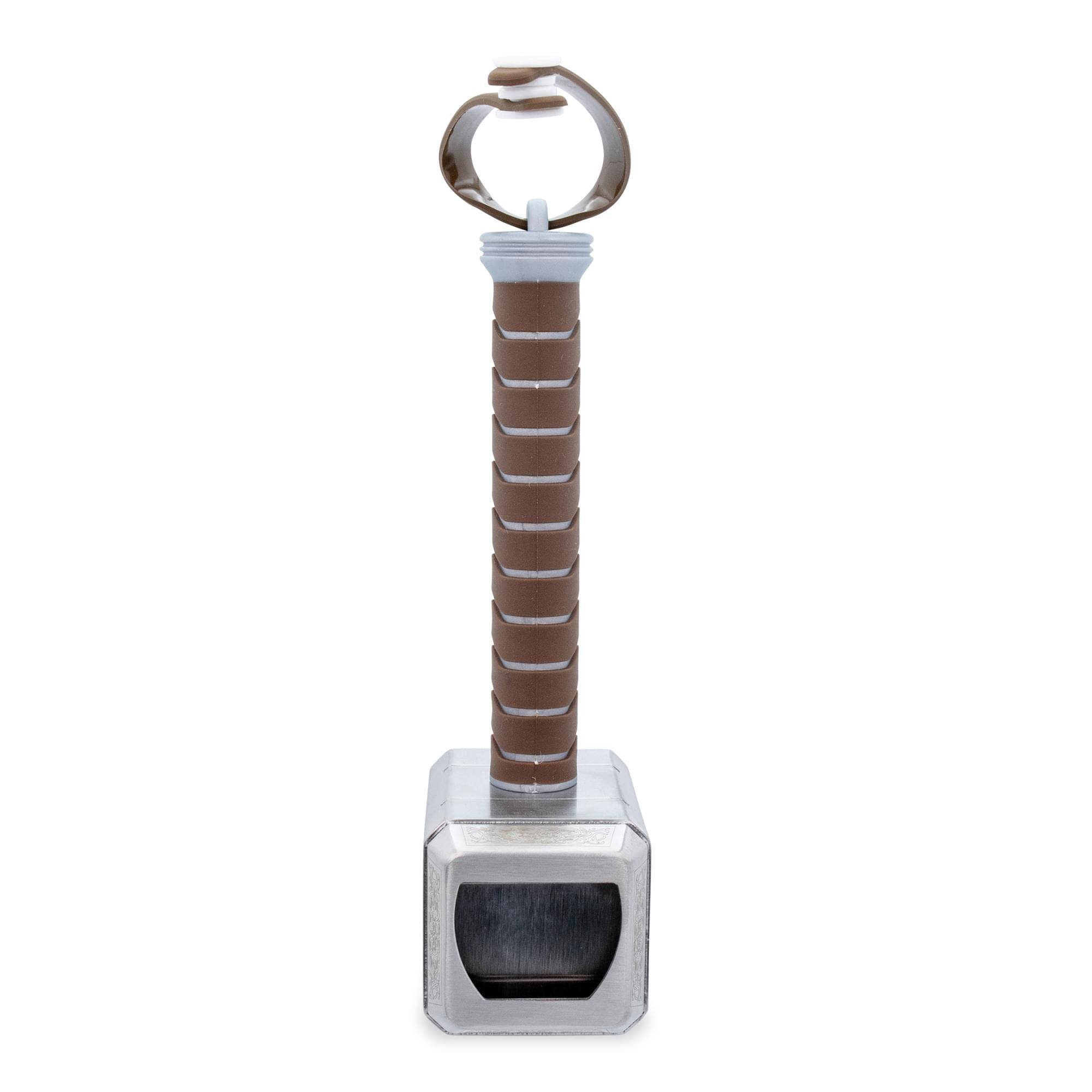Alt View 2. Ukonic - Marvel Mighty Thor Mjolnir Stainless Steel Bottle Opener - Silver.