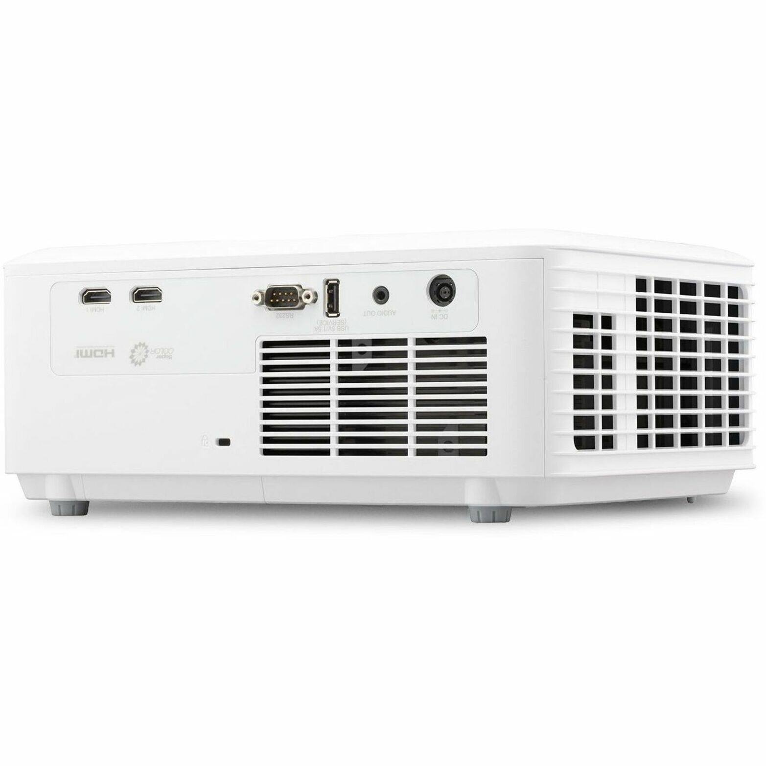 Alt View 20. ViewSonic - LS740HD 5,000 ANSI Lumens 1080p Laser Installation Projector - White.