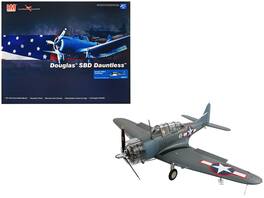 Hobby Master - Douglas SBD-5 Dauntless VB-16 USS Lexington 1943 United States Navy Premium Collection Bomber Aircraft 1/32 - Dark Blue, Grey