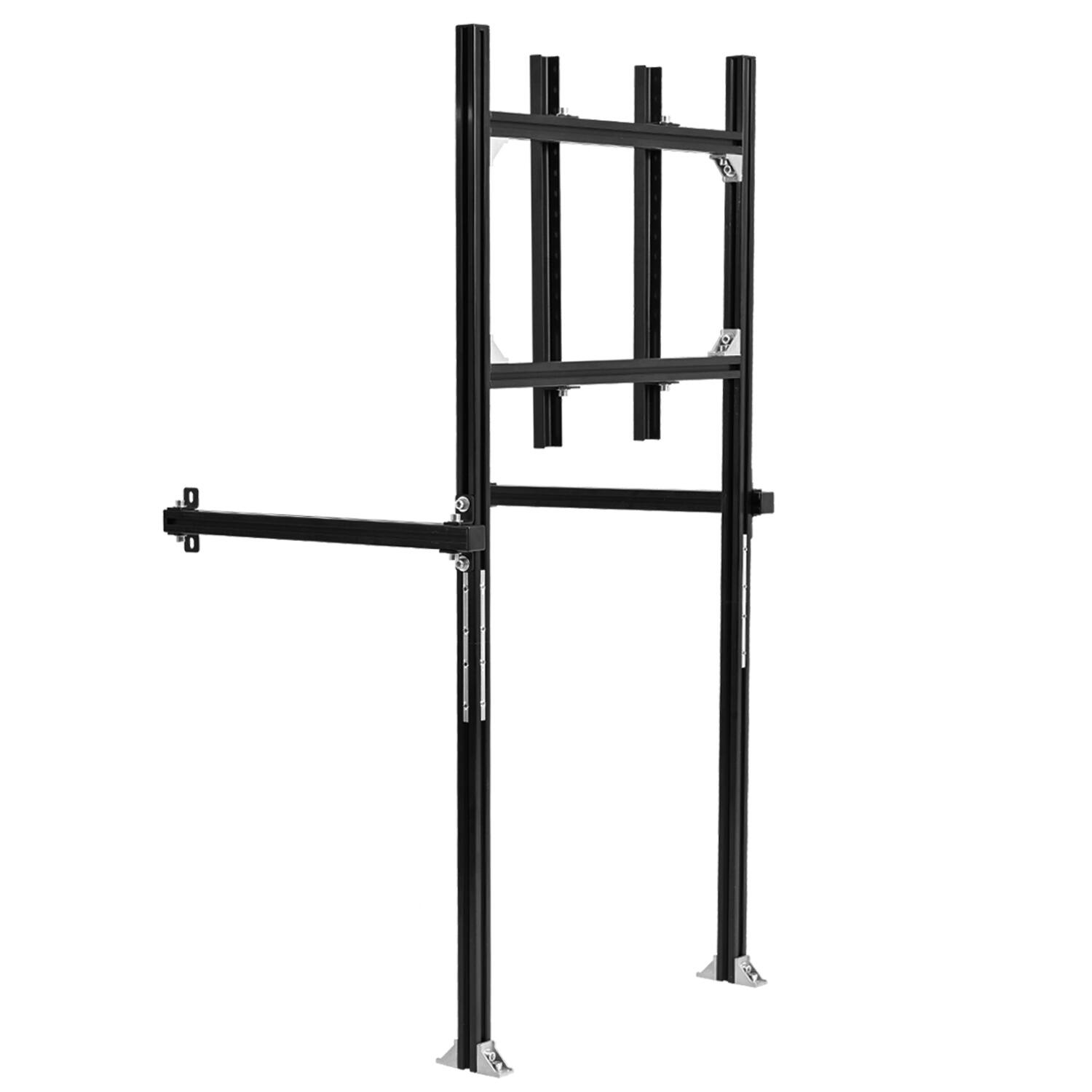 Front. Dardoo - Dardoo 3030 T-Profile Aluminum Monitor Mount for 27-65" Screens, for 95 Cockpit - Black.
