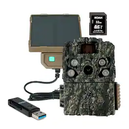 Browning Trail Cameras - Browning Trail Camera Strike Force FHDR 40MP with Accessories Bundle