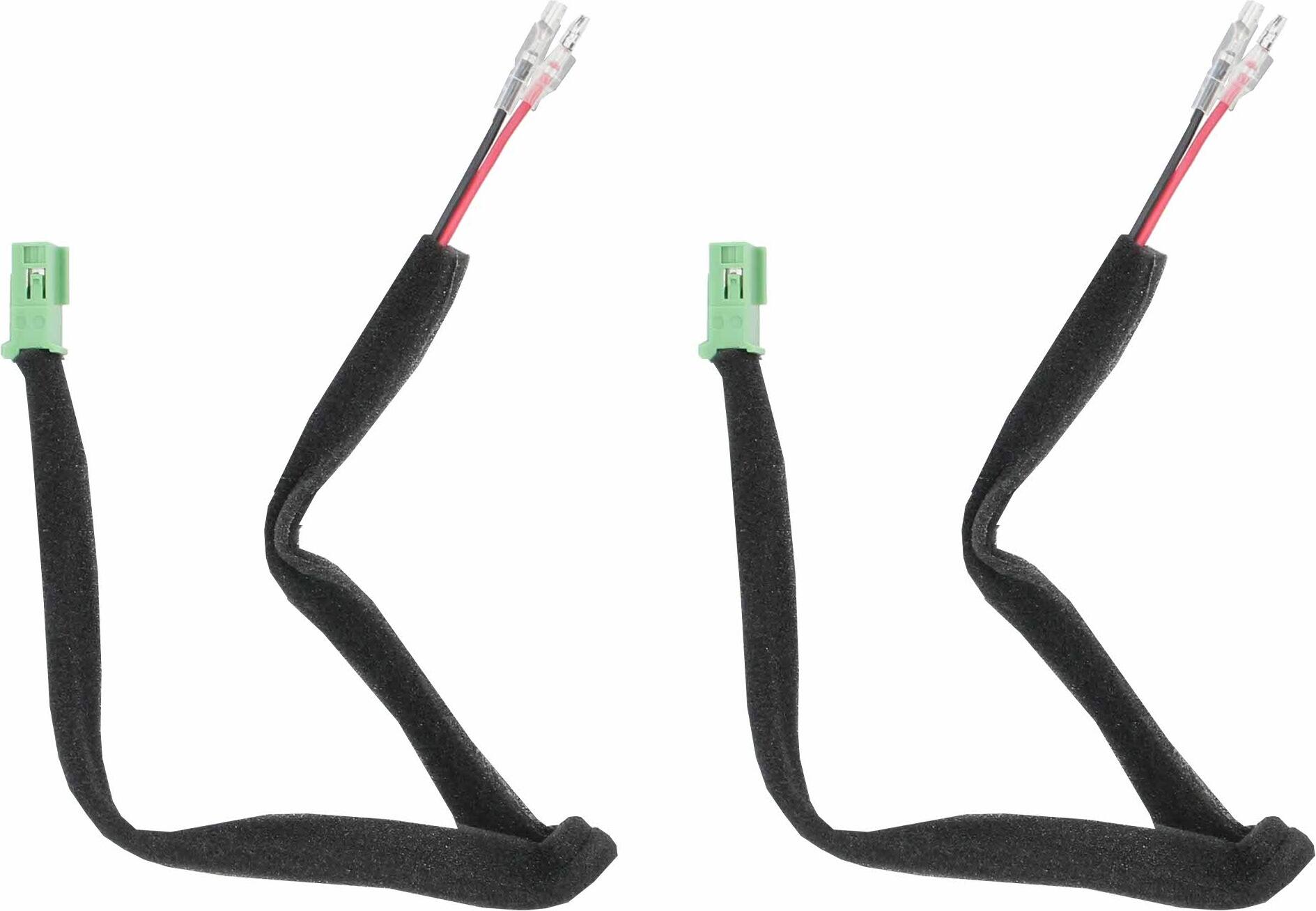 Alt View 11. Metra - 8 inch Plug‑and‑Play Car Subwoofer with Composite Paper and Wood Fiber Cones (Pair) - Black.