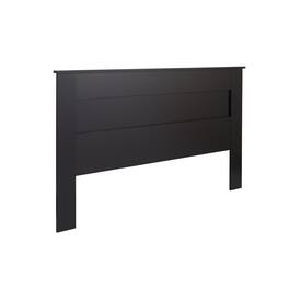 Prepac - King Flat Panel Headboard - Black