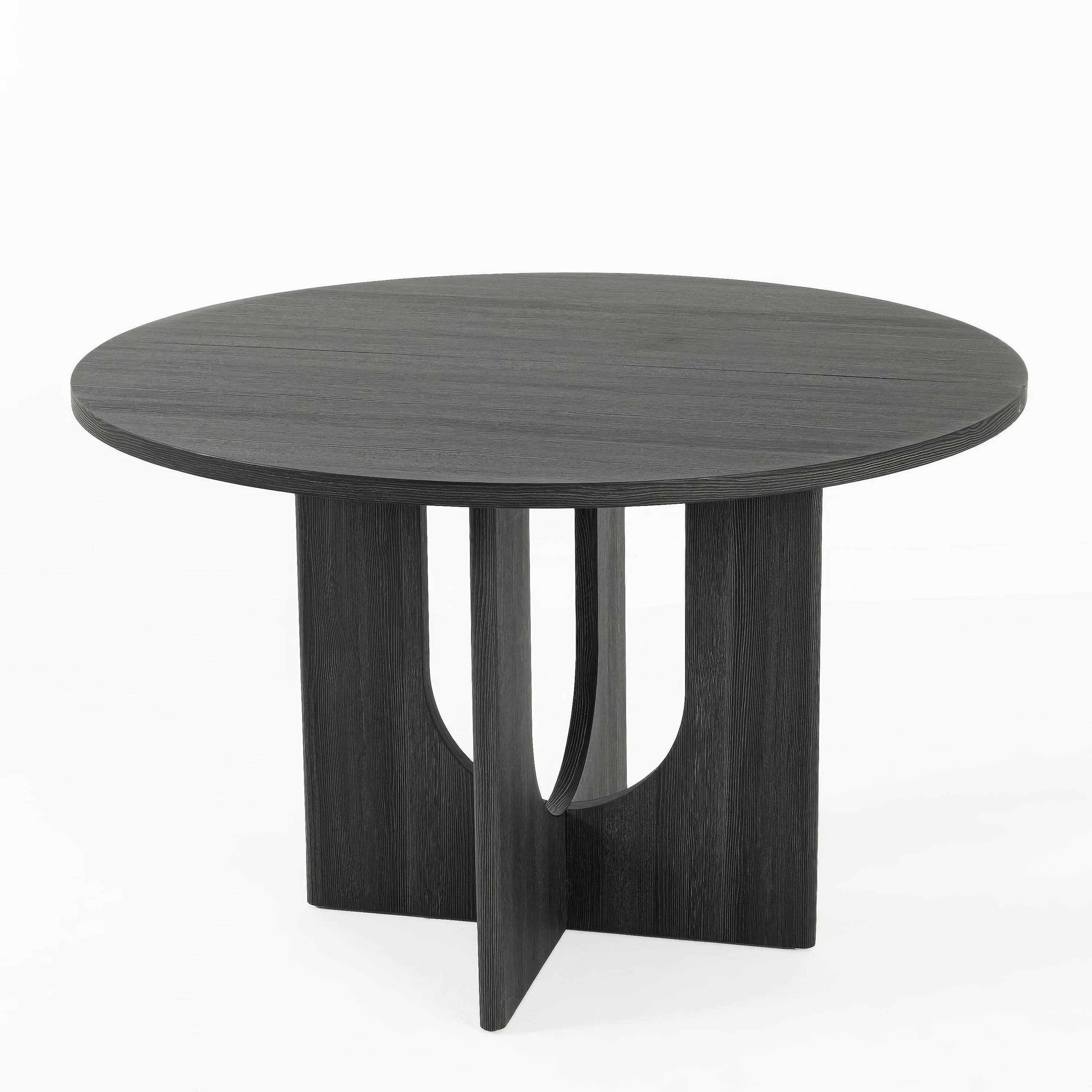Dark Gray Dining Table