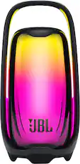 Front. JBL - Pulse 6 - Wireless Bluetooth Portable speaker - 2026 - Black.