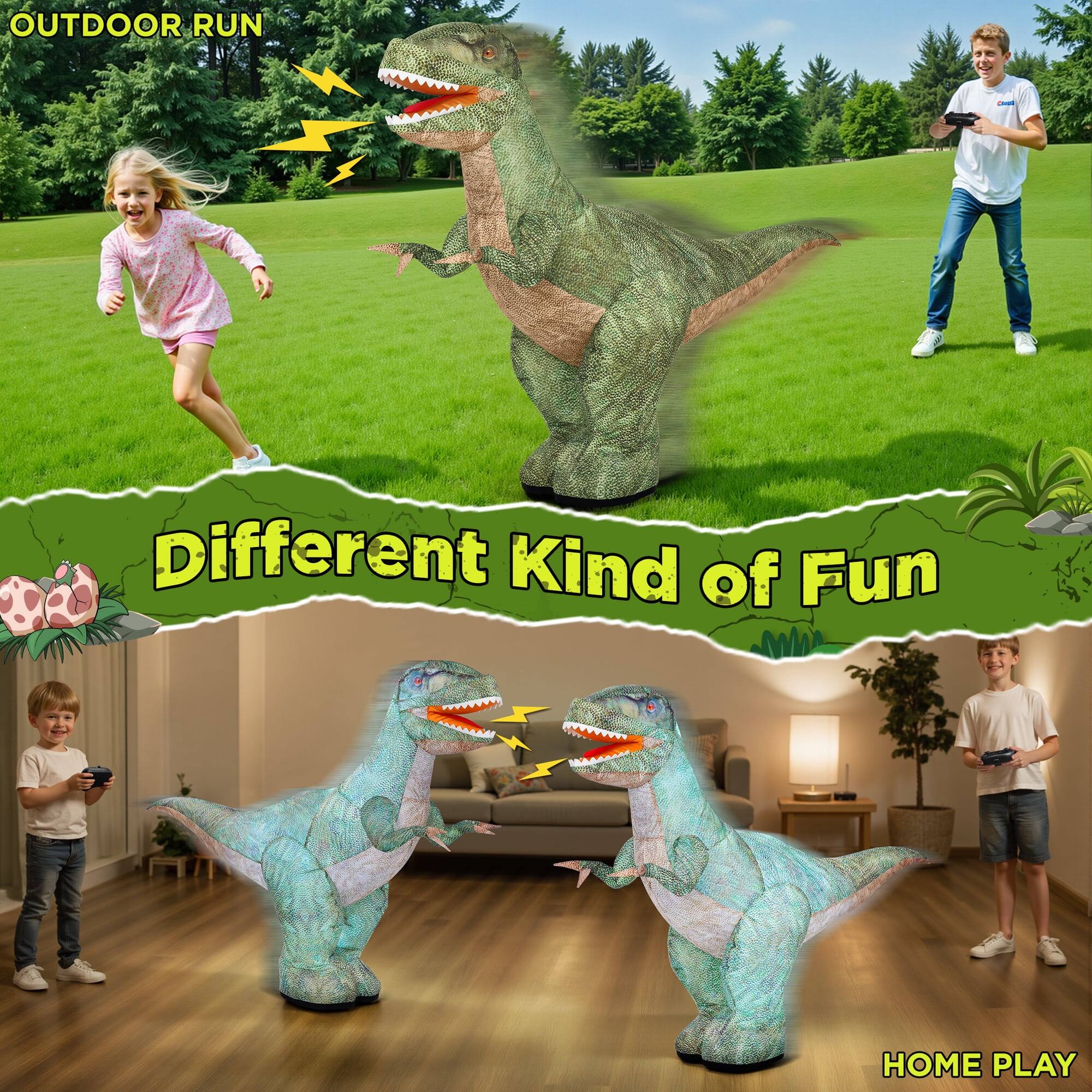 OUTDOOR RUN  
Different Kind of Fun  
HOME PLAY
