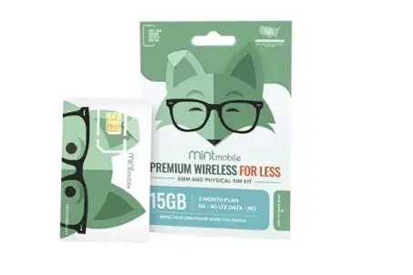 Mint Mobile - 15GB/mo Phone Plan - 3 Months of Wireless Service
