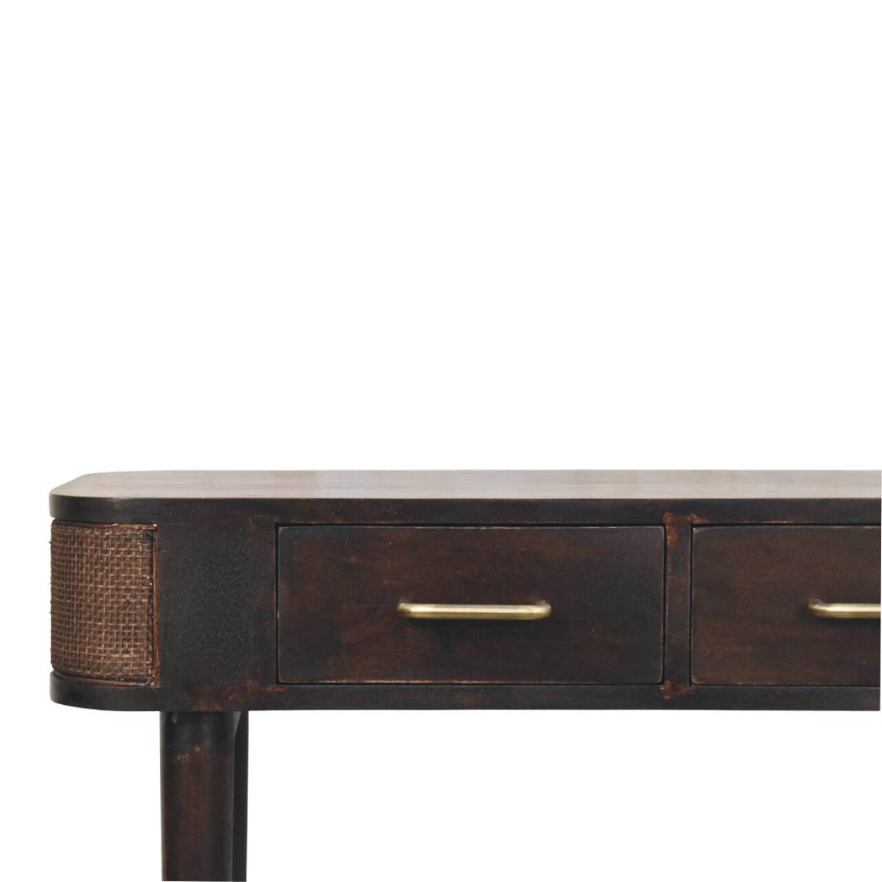 Alt View 5. Artisan Furniture - Artisan Furniture Solid Wood Belmont Console Table - Brown.