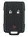 Front. Car Keys Express - GM Keyless Entry Remote - 3 Buttons (Lock, Unlock, and Panic) - Black.