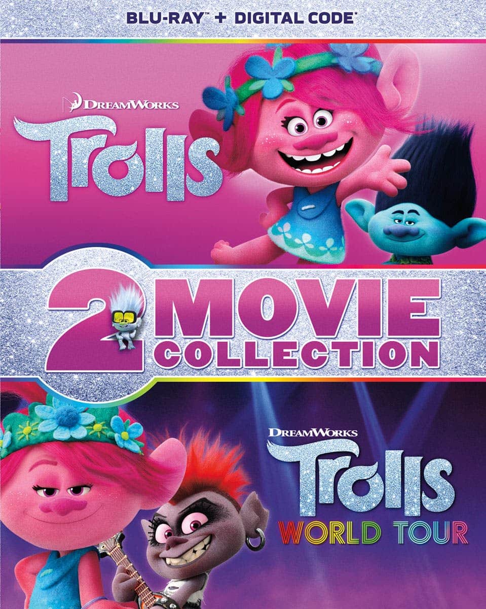 Front. Trolls/Trolls World Tour (Blu-ray + Digital Copy) [Blu-ray].