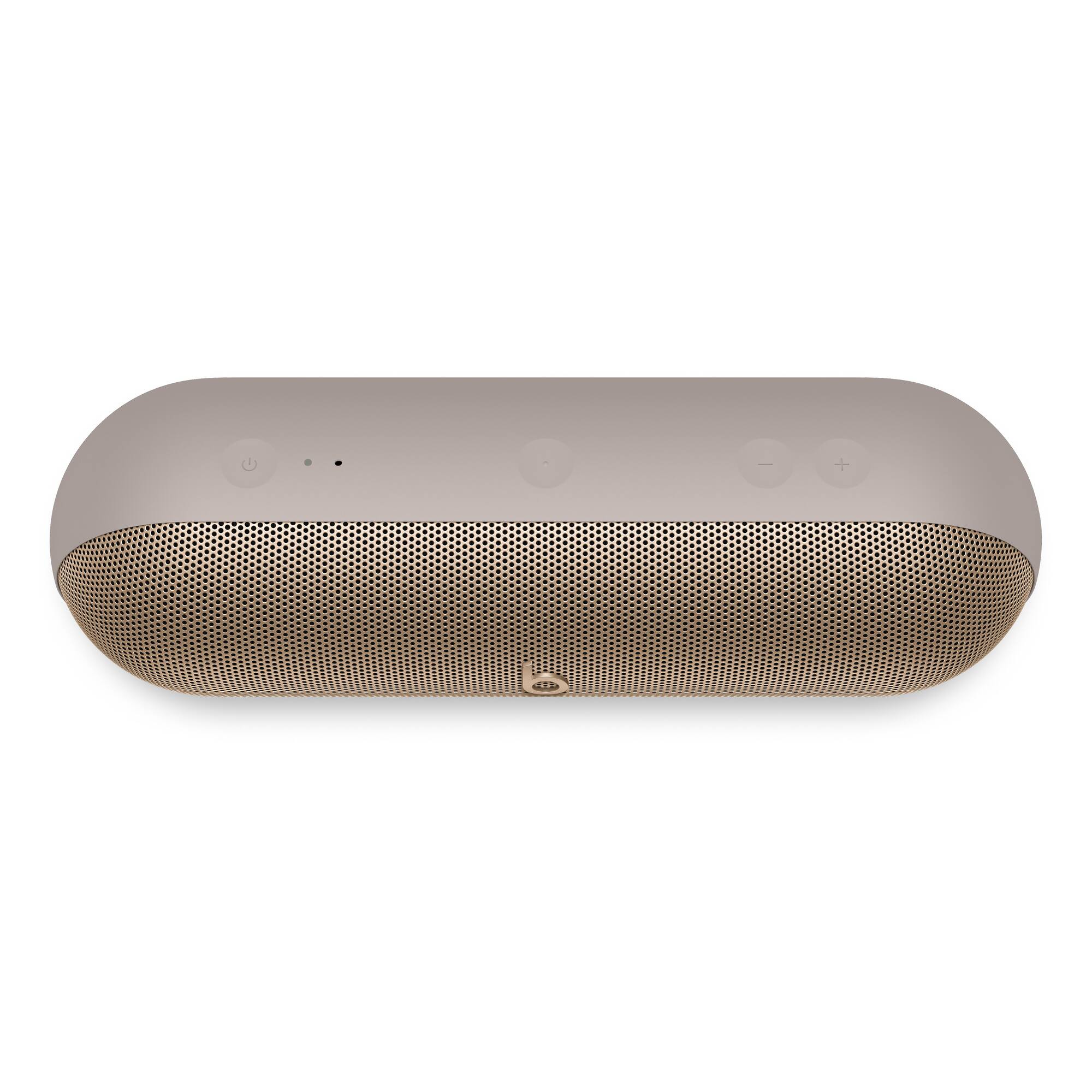 Back. Beats - Beats - Pill Portable Wireless Bluetooth Speaker + Power Adapter - Champagne Gold.