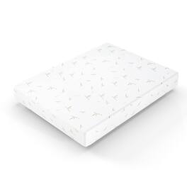 Kadyn - Memory Foam Mattress, Green Tea & Cooling Gel, Fiberglass-Free, Medium Firm Bamboo - White