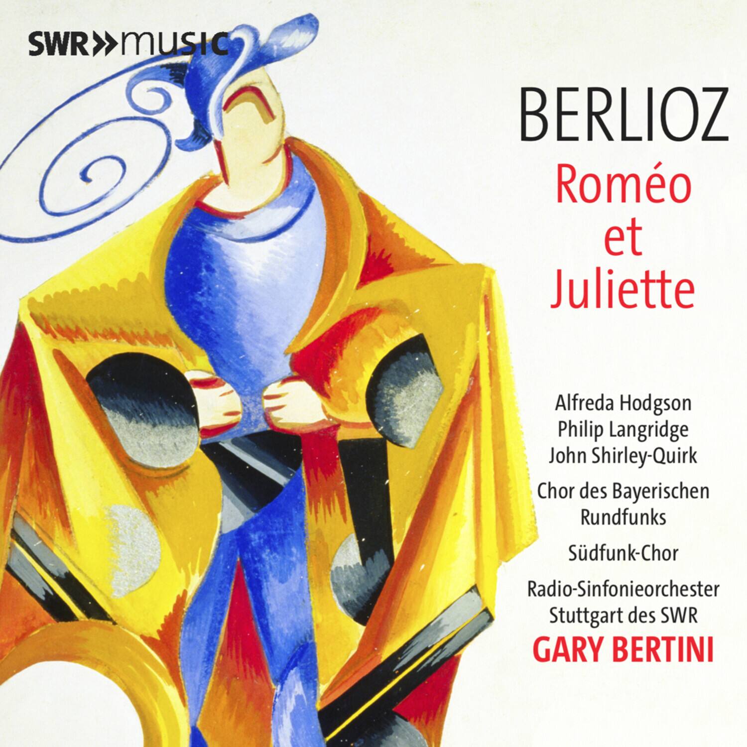 SWR>>music

BERLIOZ  
Roméo et Juliette

Alfreda Hodgson  
Philip Langridge  
John Shirley-Quirk  
Chor des Bayerischen Rundfunks  
Südfunk-Chor  
Radio-Sinfonieorchester Stuttgart des SWR

GARY BERTINI