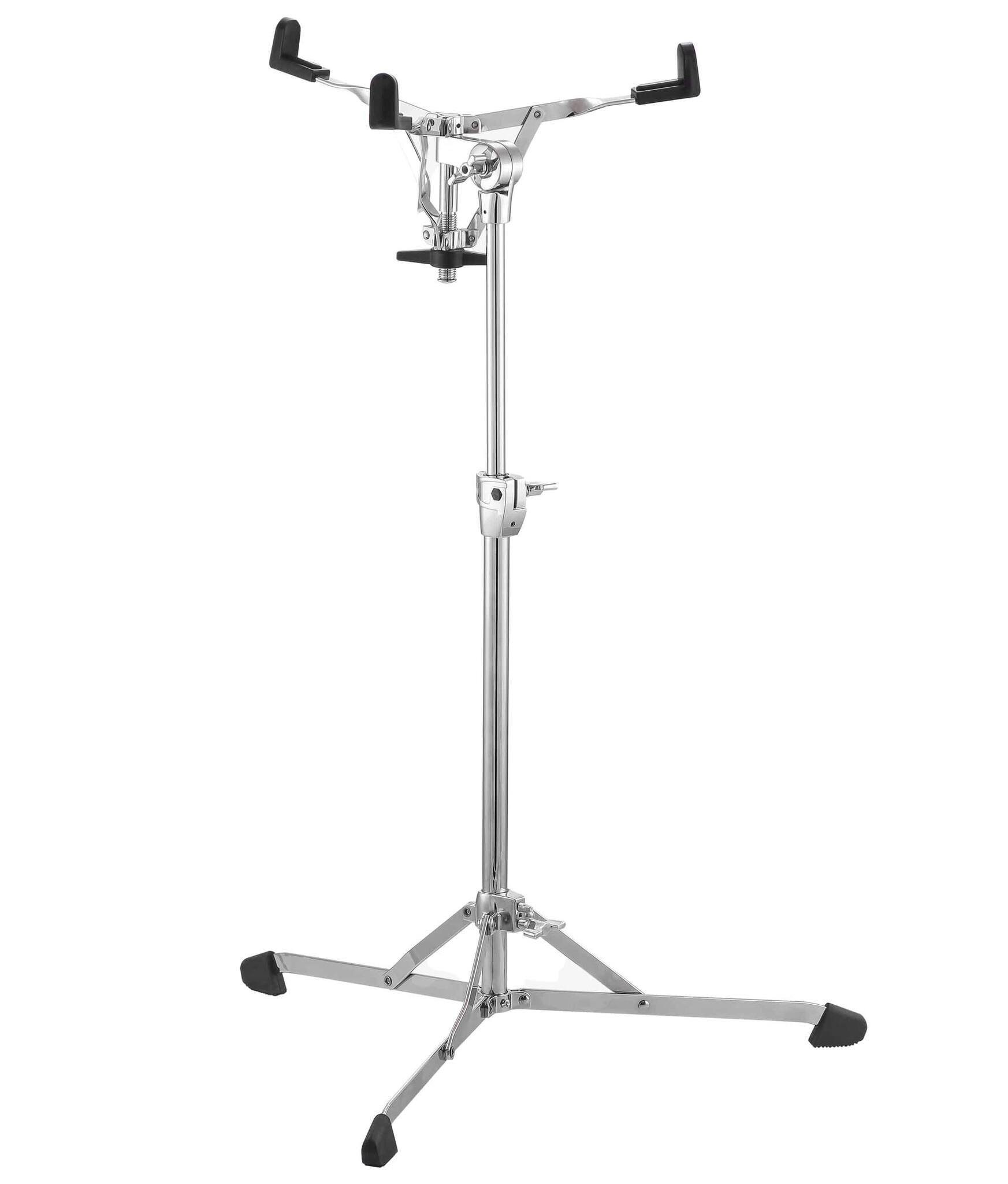 Angle. Gibraltar Hardware - 8000 Series Tall Flat Base Concert Snare Drum Stand, with Extended Height for Standing Play.
