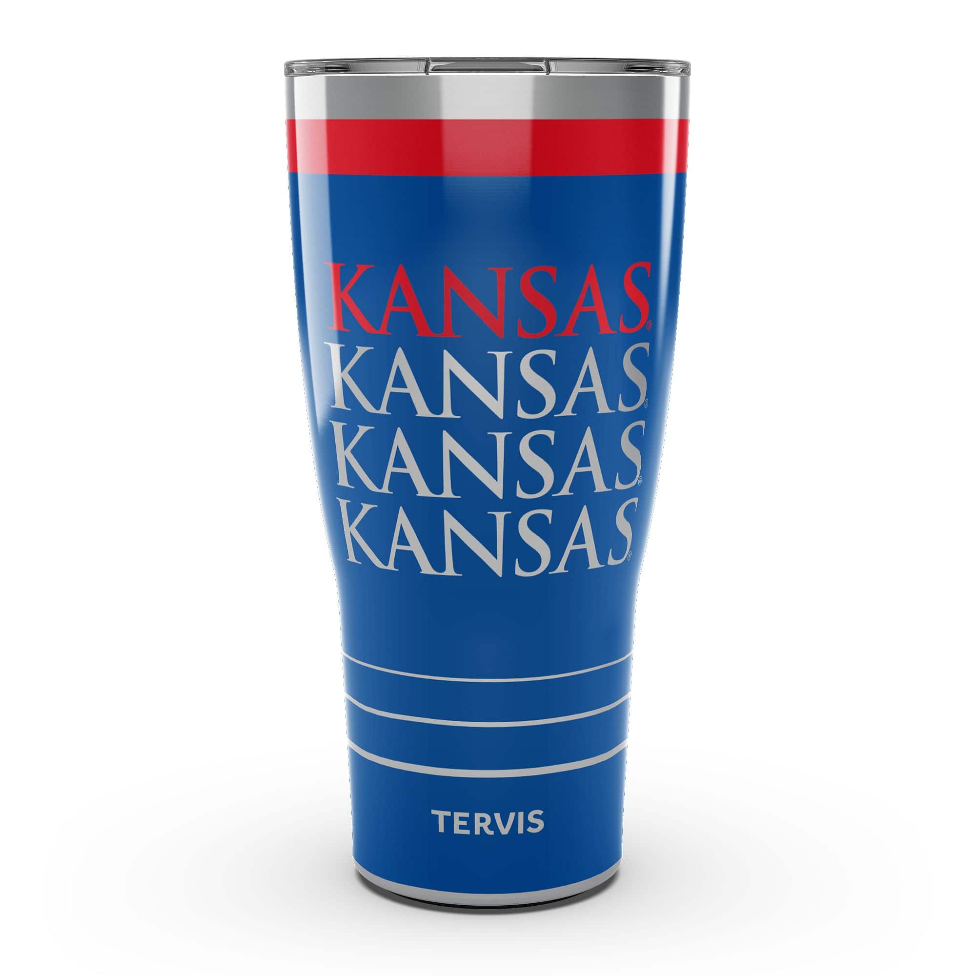 Tervis - Kansas Jayhawks 30oz. Reverb Stainless Steel Tumbler - Multicolor
