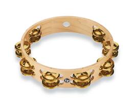 Latin Percussion - Pro 10 Tambourine, Double Row Brass
