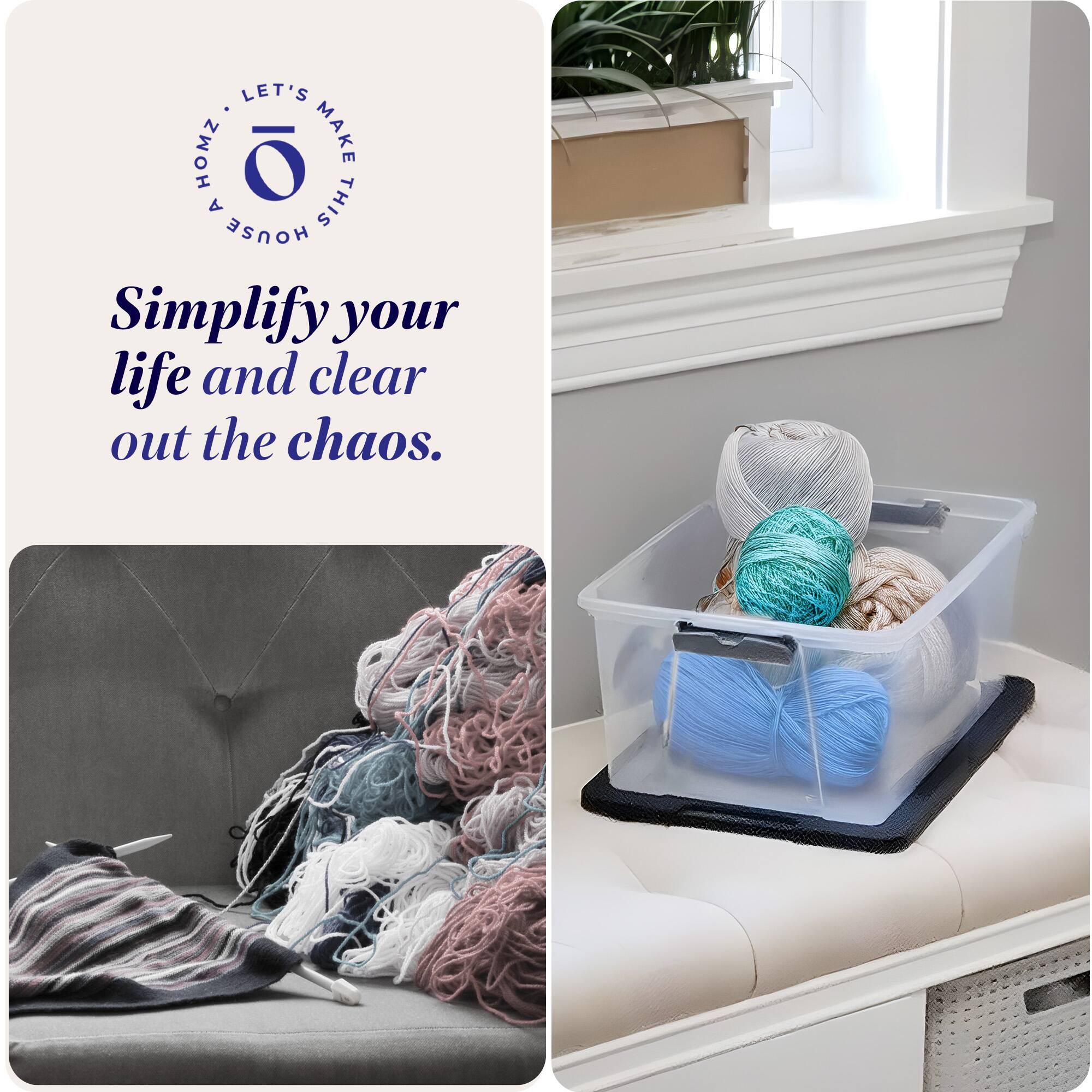 LET'S MAKE THIS HOUSE HOMZ

Simplify your life and clear out the chaos.