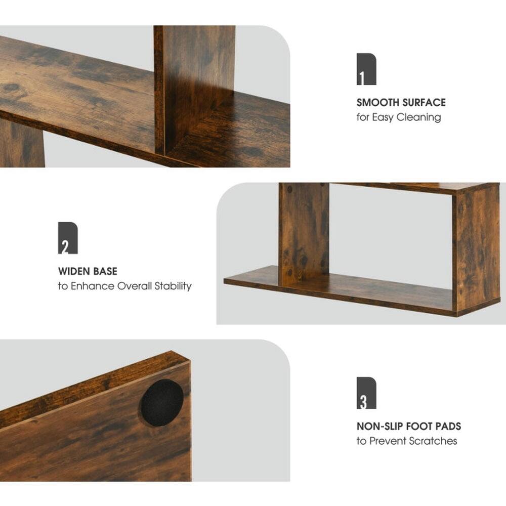 1. SMOOTH SURFACE for Easy Cleaning  
2. WIDEN BASE to Enhance Overall Stability  
3. NON-SLIP FOOT PADS to Prevent Scratches