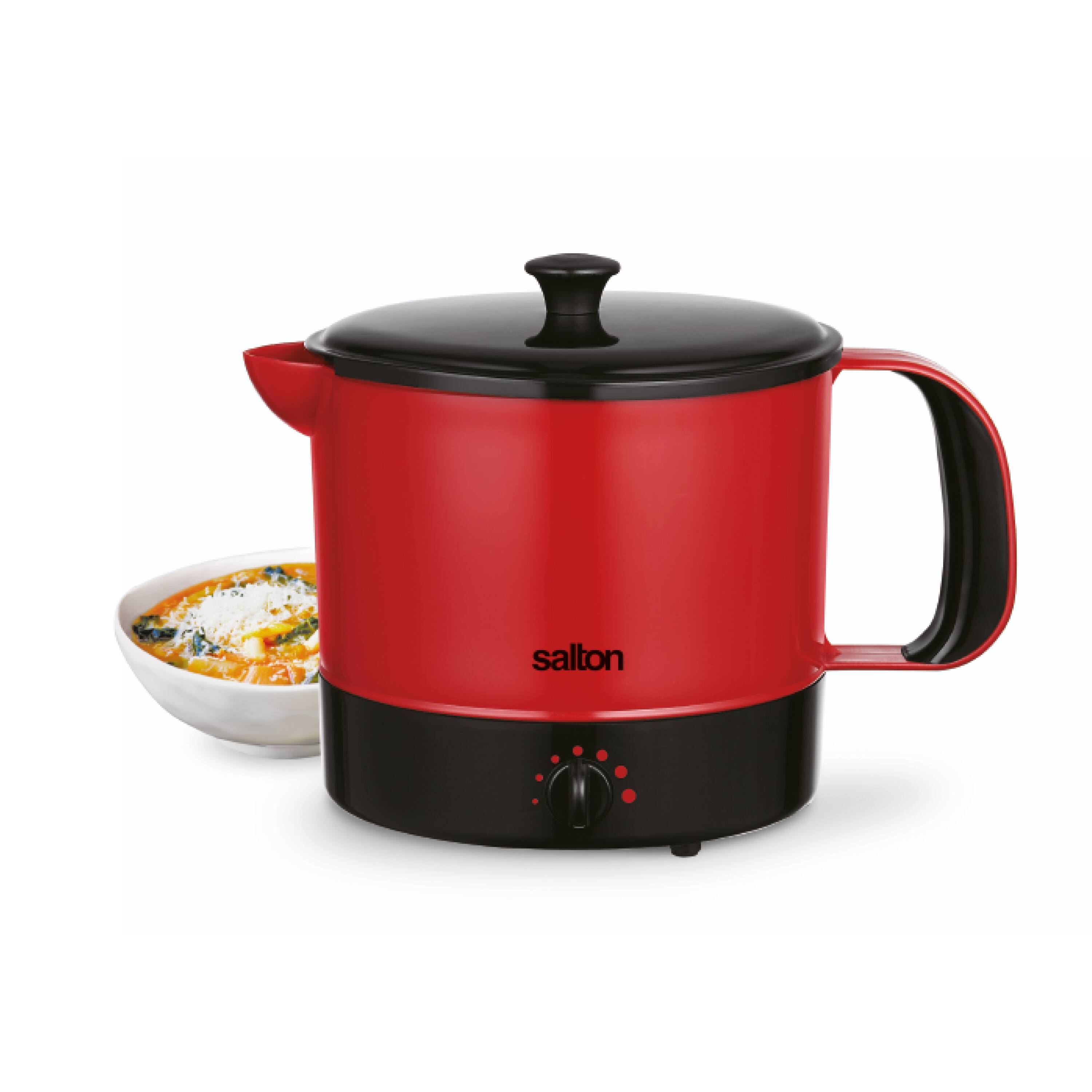 Front. Salton - Salton Personal Multipot Multicooker - Red.