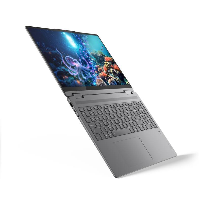 Alt View 7. Lenovo - Lenovo Yoga 7i 16" 2-in-1 Touch,Ultra 7 256V,16GB RAM,2TB SSD,Backlit Keyboard,Fingerprint,Win 11 Pro,Grey - Grey.