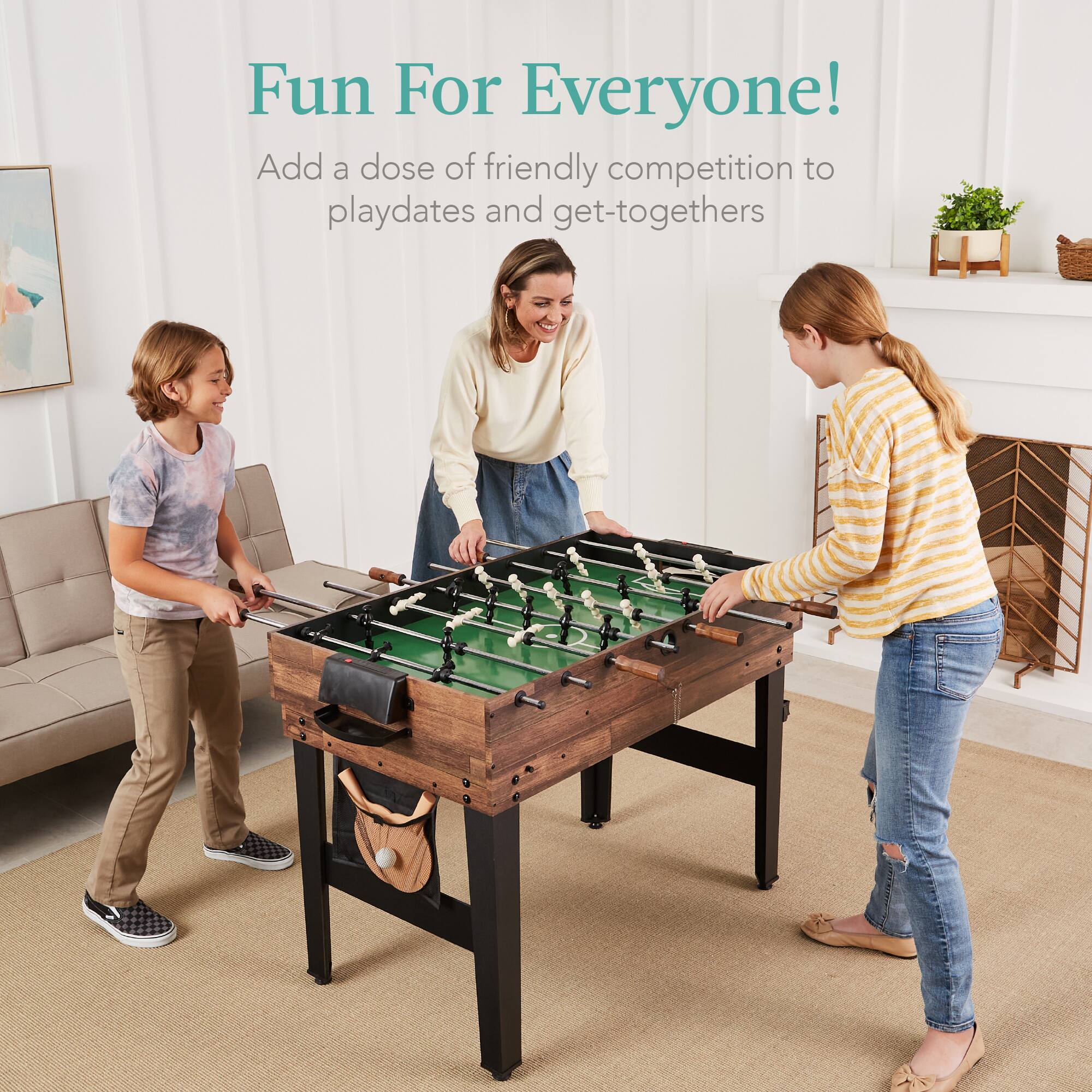 Fun For Everyone!  
Add a dose of friendly competition to playdates and get-togethers.